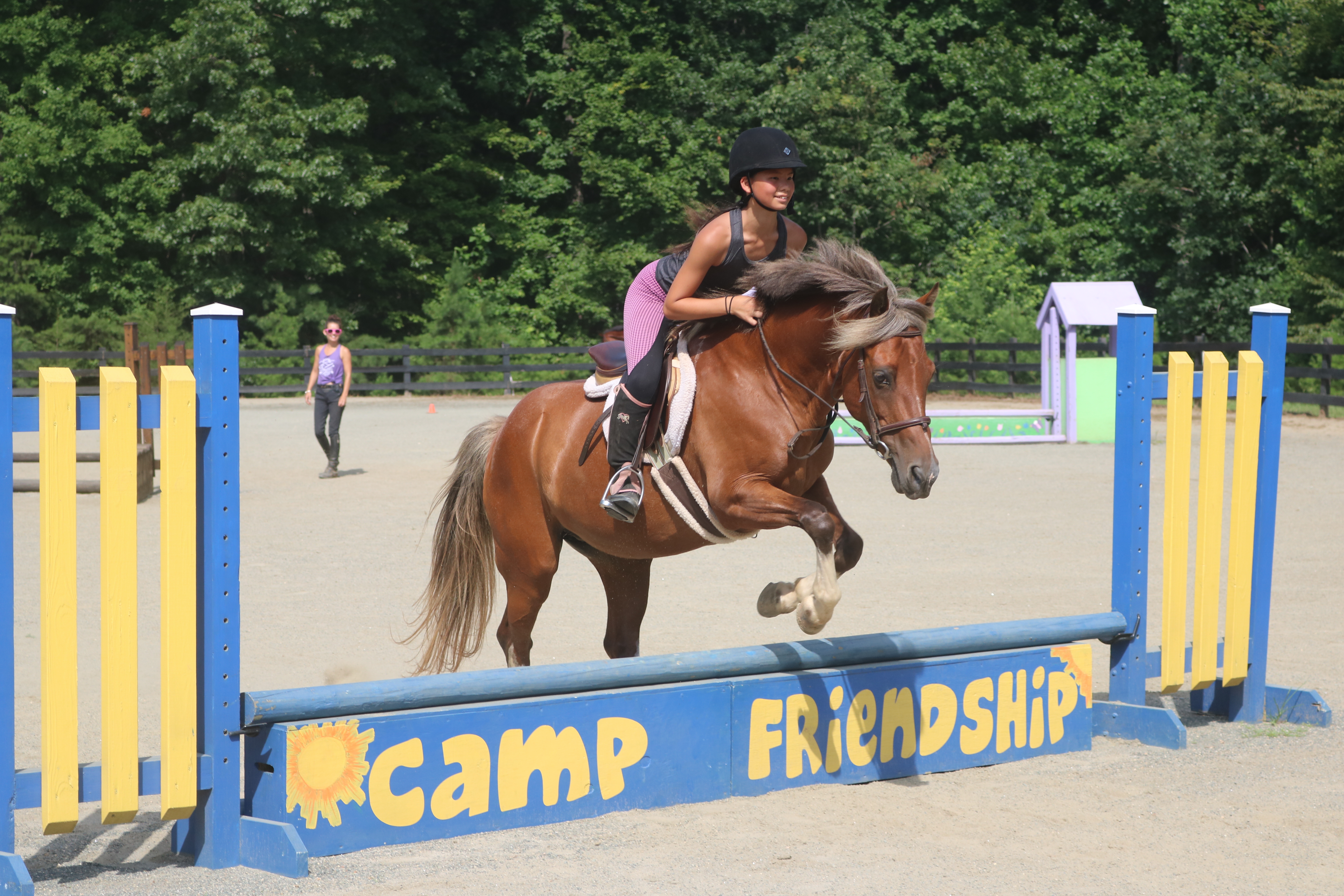 Summer Program Equestrian Camp at Camp Friendship on TeenLife